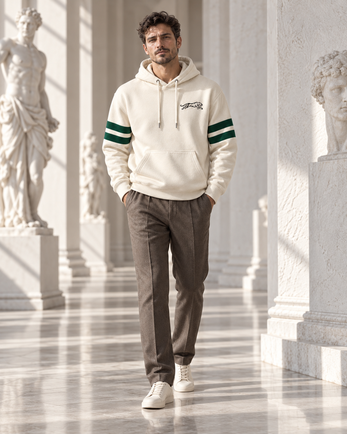 Varsity Stripe Hoodie